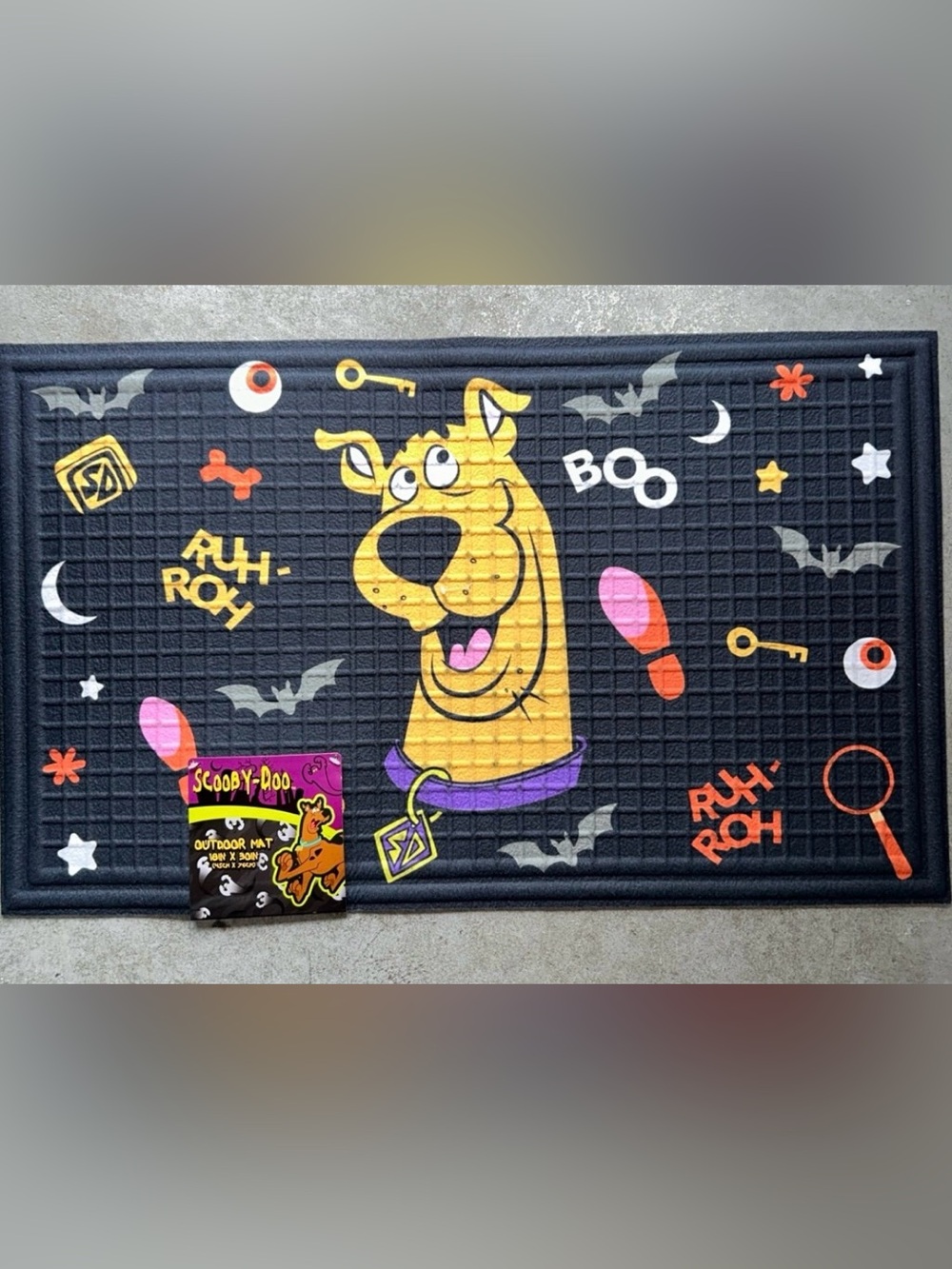 Scooby-Doo Halloween Outdoor Mat 18”x30”
